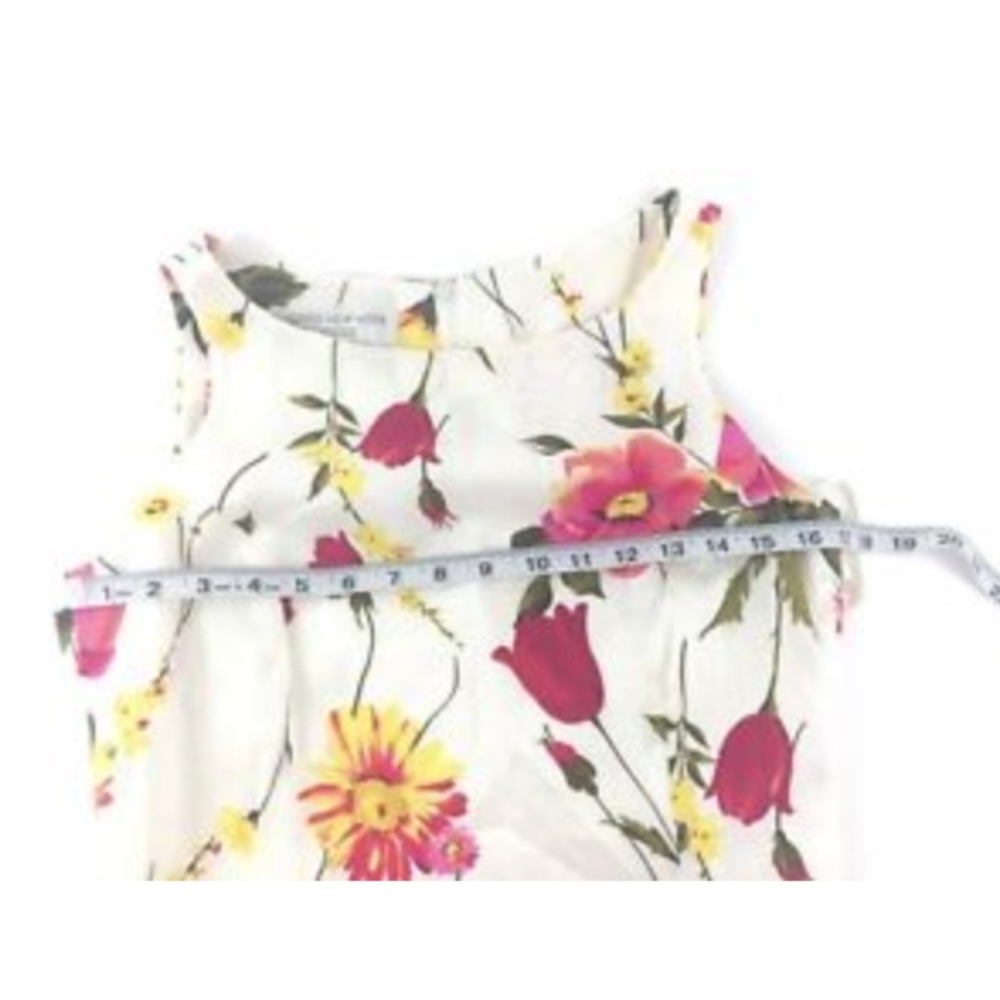 Jones New York Linen Floral Print Sheath Dress - Picture 6 of 8